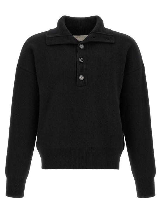 26FW 아미 가디건 AM341796BM BLACK