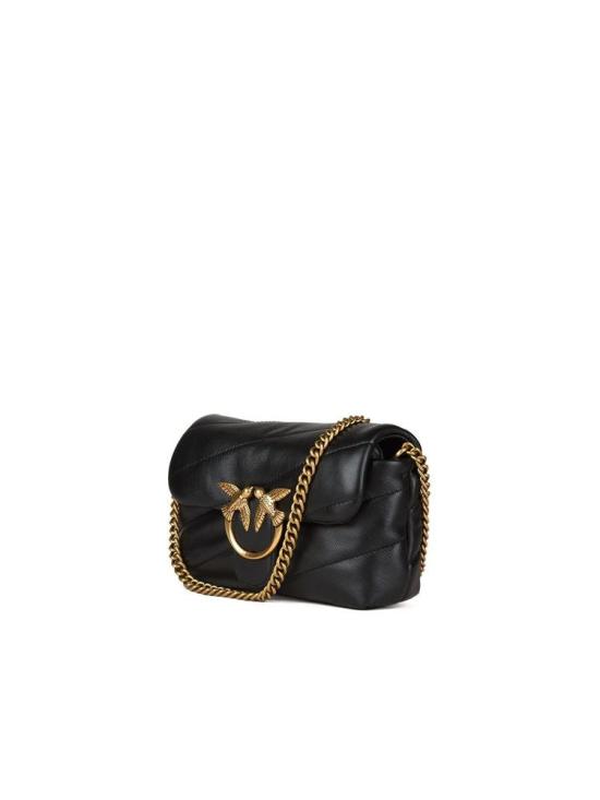  핑코 크로스백 100040 A0F2 Z99Q ONESIZE Pinko BLACK - PINKO
