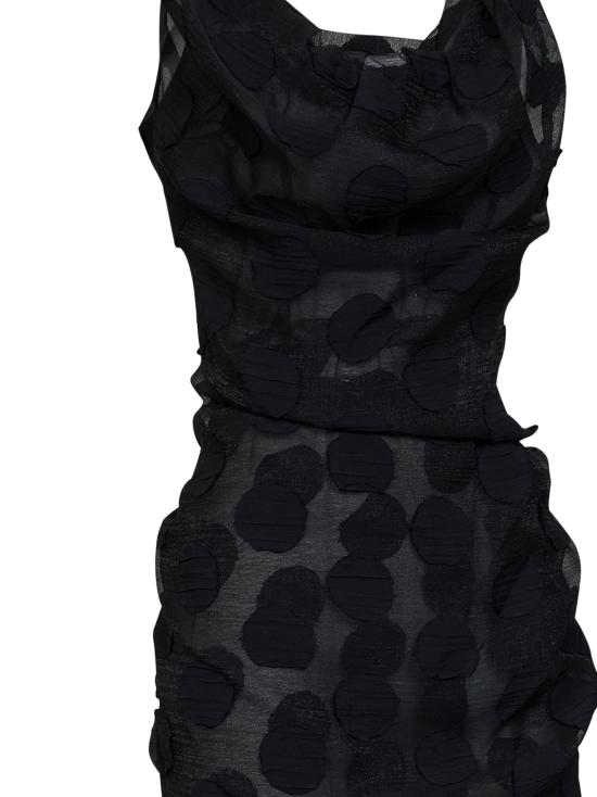 26FW 비비안웨스트우드 원피스 1101034SW01NOBLACKPOLKA - VIVIENNE WESTWOOD