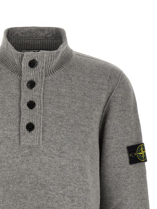 26FW 스톤 아일랜드 가디건 ST340052BM GRAY - STONE ISLAND