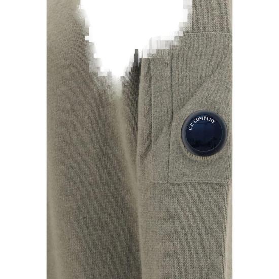 26FW 씨피 컴퍼니 스웨터 CP21CMKN707A110149A356BB BEIGE - C.P. COMPANY
