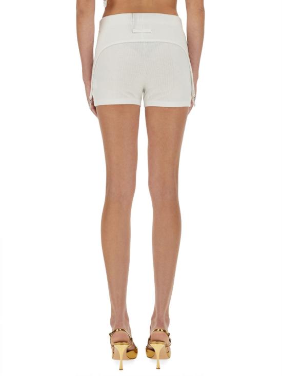 25FW 장 폴 고티에 숏팬츠 TR038 J01401 WHITE
