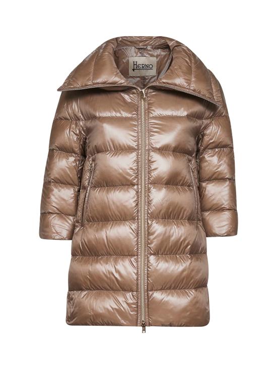 26FW 에르노 클레오페 A-쉐입 다운 코트 PI0001DIC12017Z2600 TAUPE