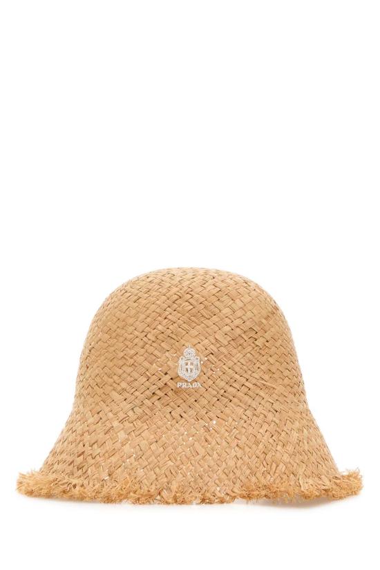 26FW 프라다 라피아 햇 1HC5192ZP6 F0018 BEIGE