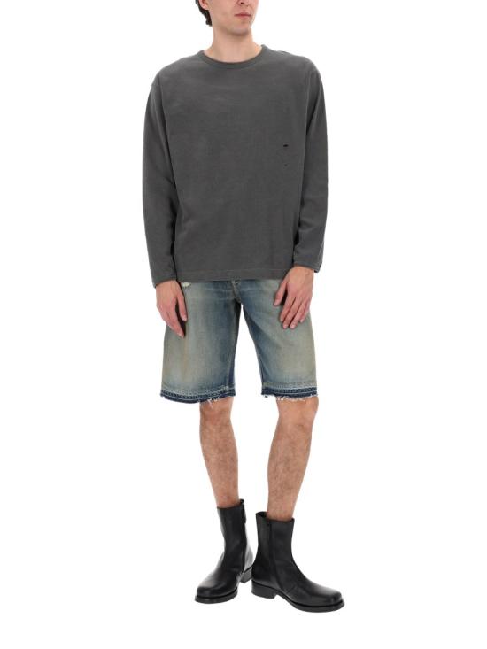 26SS 선플라워 워시드 딥 블랙 가먼트 진 5158 1 752 BLUE - SUNFLOWER