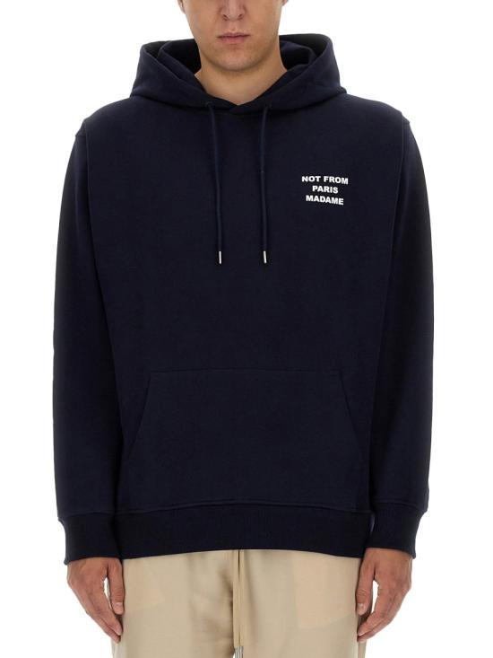 26SS 드롤드무슈 탑 HO162 CO127NAVY BLUE - DROLE DE MONSIEUR