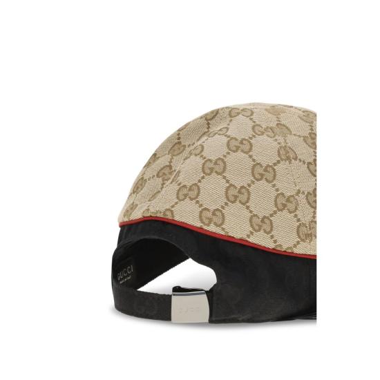 26FW 구찌 GG 모노그램 캔버스 베이스볼 캡 GUA001I24HBLB9660BB BEIGE - GUCCI