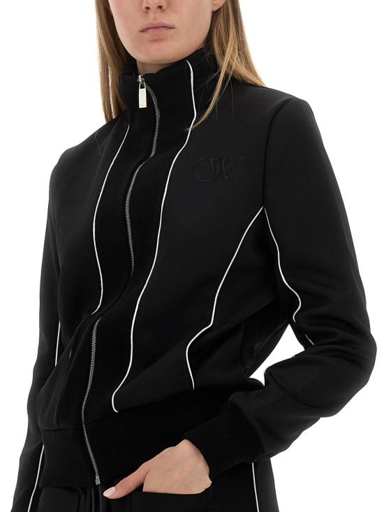  오프화이트 자켓 OWVC007 F23JER0011010 BLACK - OFF WHITE