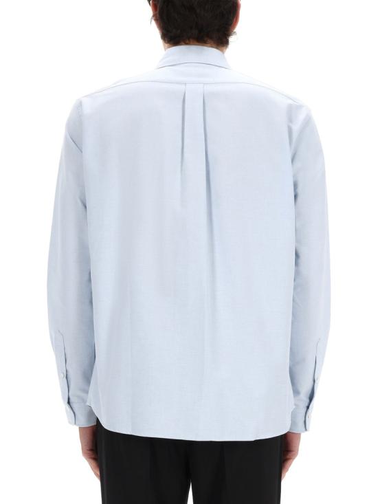 26SS 겐조 보케 플라워 엠브로이더드 캐주얼 셔츠 FG55CH4109LO 63 BLUE - KENZO