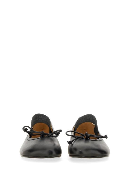26FW MM6 메종마르지엘라 아나토믹 뉴메릭 발레리나 플랫 슈즈 S59WZ0099 P3628T8013 BLACK - MM6 MAISON MARGIELA