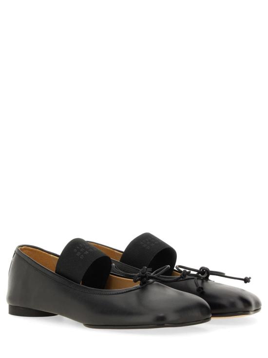26FW MM6 메종마르지엘라 아나토믹 뉴메릭 발레리나 플랫 슈즈 S59WZ0099 P3628T8013 BLACK