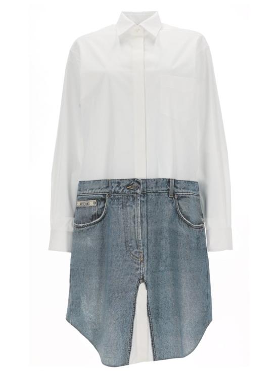 26SS 모스키노 원피스 04620531 1001 WHITE
