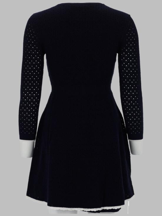 26SS 셀프 포트레이트 원피스 SS26 055S N NAVY BLUE - SELF PORTRAIT