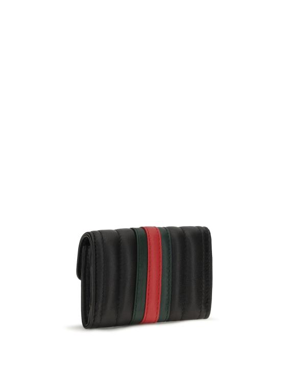 26FW 구찌 젯셋 GG 마몽 바이폴드 카드 케이스 A006X3AAHA4 1068 BLACK - GUCCI