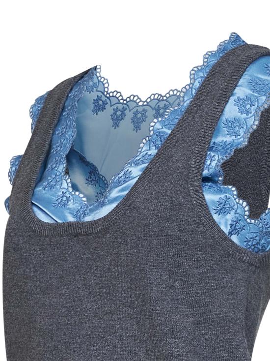 26FW 파코라반 니트웨어 26AMPU101ML0622M918 GRAY - PACO RABANNE