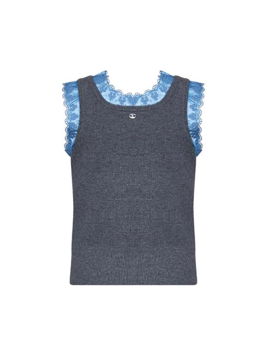 26FW 파코라반 니트웨어 26AMPU101ML0622M918 GRAY - PACO RABANNE