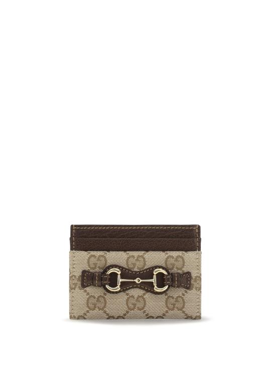 26FW 구찌 홀스빗 카드 케이스 A006YRFAGH8 9651 BEIGE
