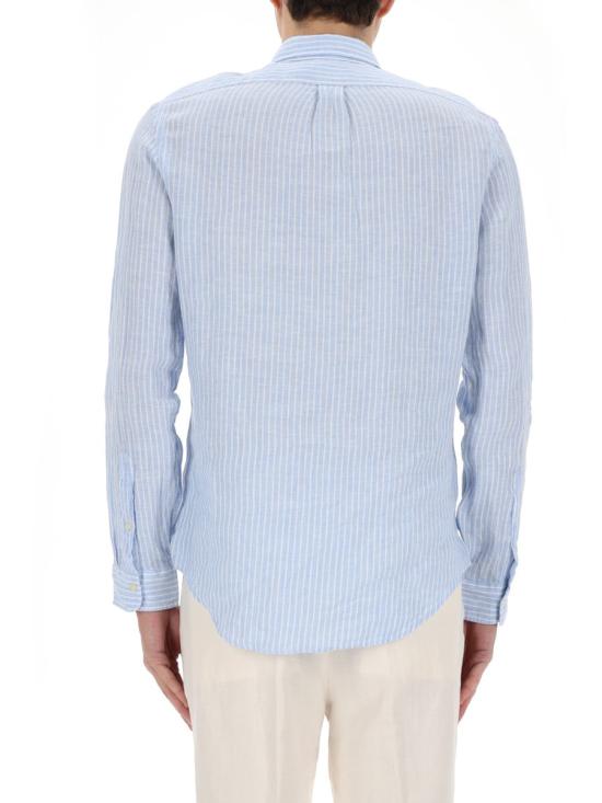 26SS 폴로 랄프로렌 셔츠 710B15647 0037188BBLUEWHITE - POLO RALPH LAUREN