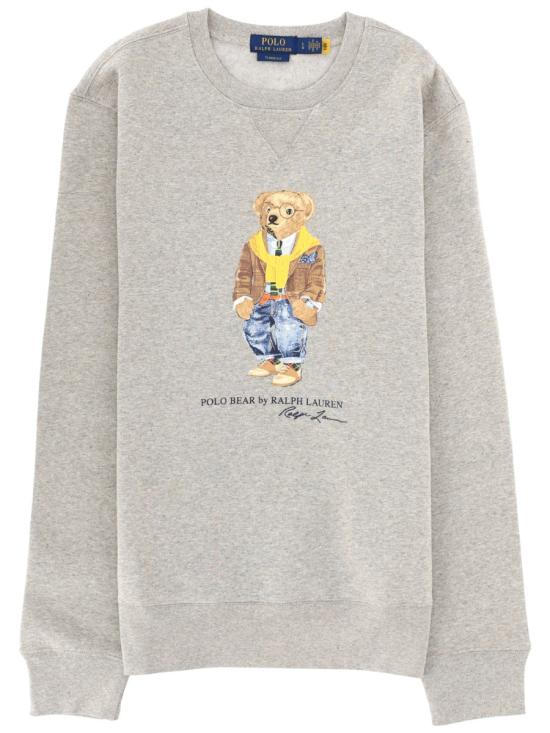 26SS 폴로 랄프로렌 탑 710P04977 002LOFTHEATHER HERITAGE BEAR GRAY
