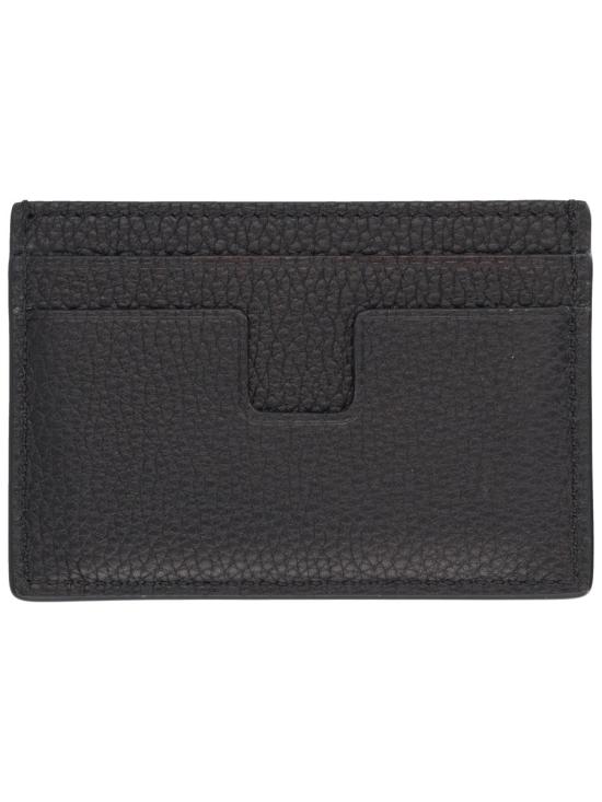26FW 톰포드 그레인 레더 카드 홀더 Y0232 LCL158SNAA BLACK - TOMFORD