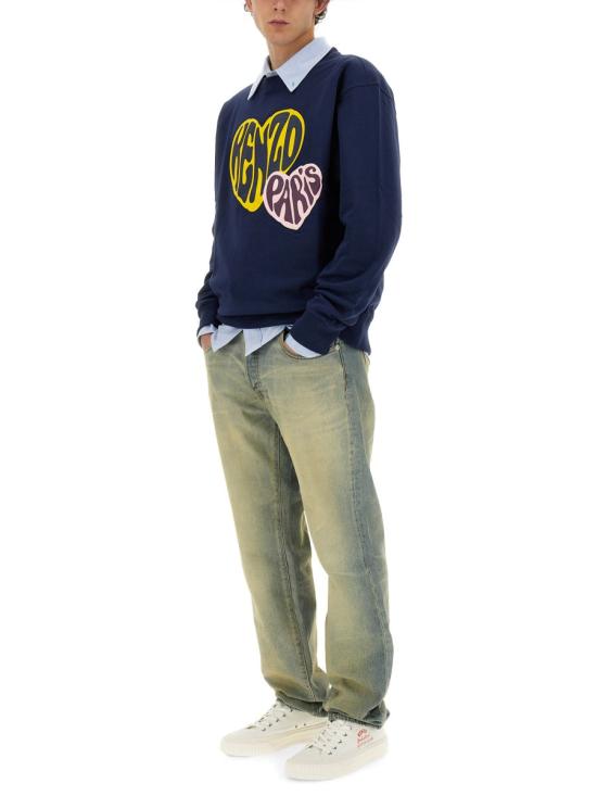  겐조 탑 FD65SW081 4MF77 BLUE - KENZO
