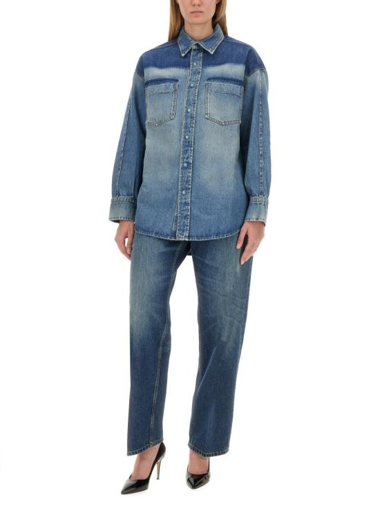  빅토리아 베컴 데님 팬츠 1324DJE005557A HEAVYVINTAGEINDIGO BLUE - VICTORIA BECKHAM