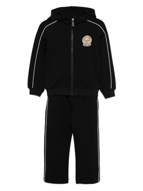 25FW 모스키노 트레이닝/조거 팬츠 HUK049K LDA5860100 BLACK - MOSCHINO