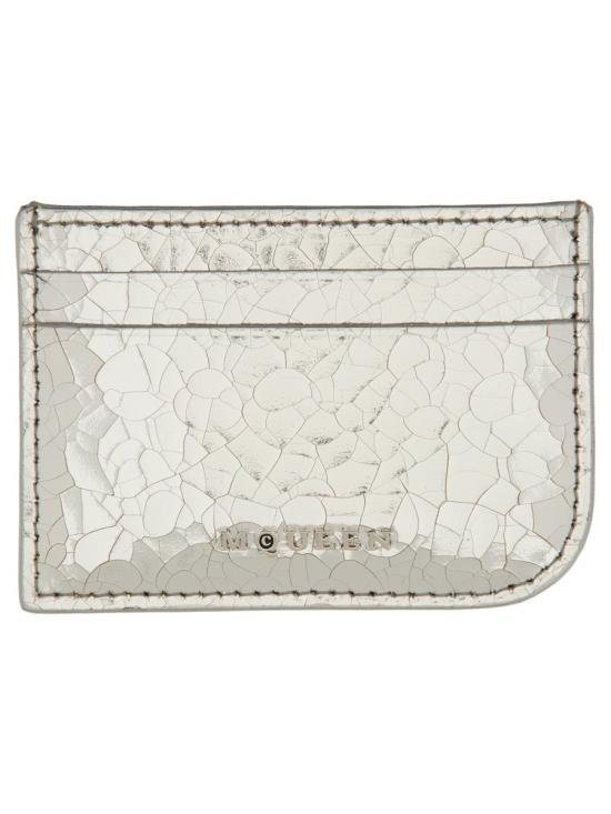  알렉산더 맥퀸 명함지갑 813545 1VTAB1402 SILVER - ALEXANDER MCQUEEN