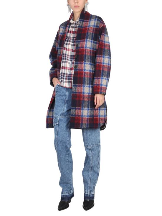 이자벨마랑에뚜왈 트렌치 코트 MA0019 A1D24EBURD MULTICOLOR - ISABEL MARANT ETOILE