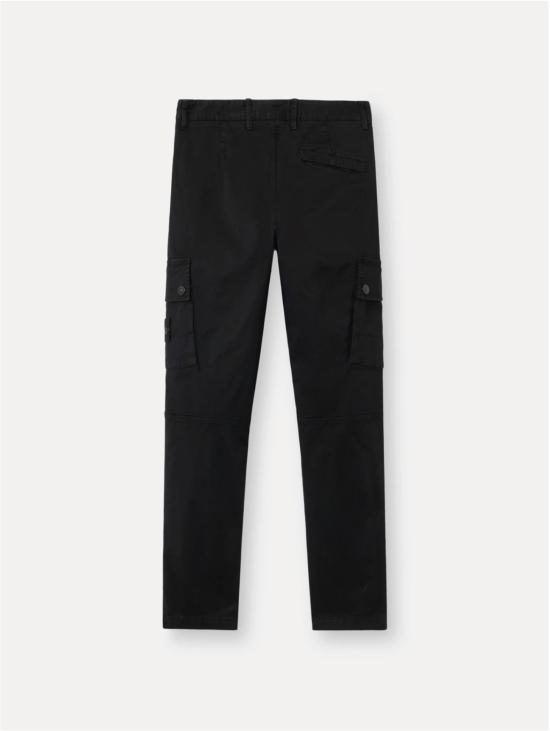 26FW 스톤 아일랜드 트레이닝/조거 팬츠 Pantalone Slim Modello Cargo Nero - STONE ISLAND