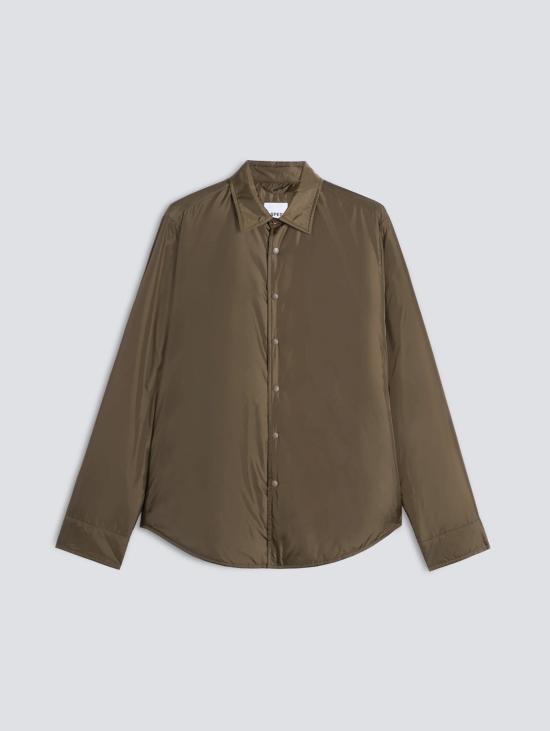 26FW 아스페시 셔츠 나일론 소재의 Imbottitura Light Militare 소재의 Camicia - ASPESI