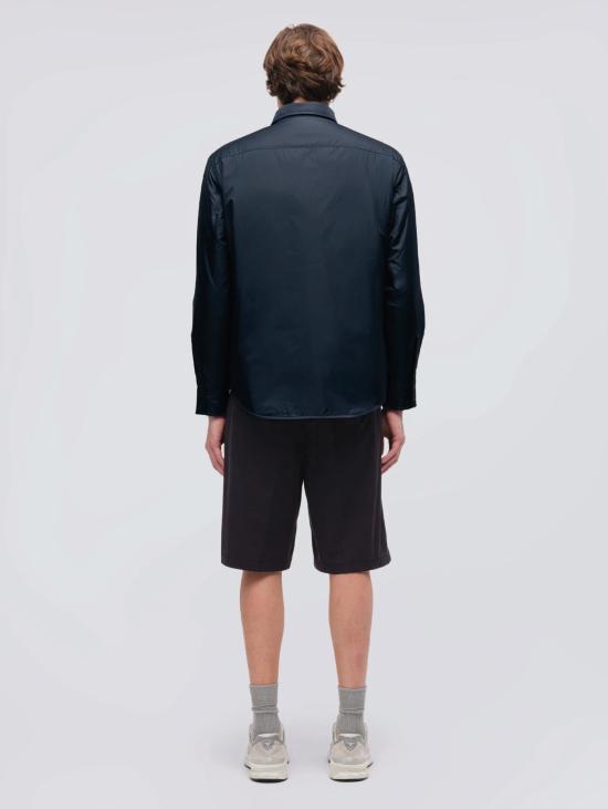 26FW 아스페시 셔츠 나일론 콘 임보티투라 블루(Nylon con Imbottitura Blu) 오버 - ASPESI