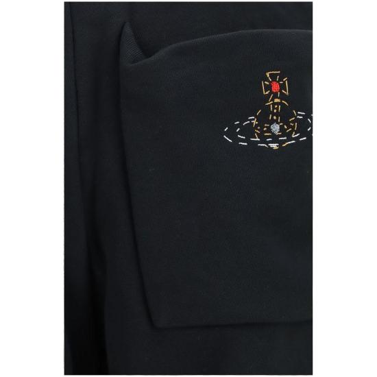 26FW 비비안웨스트우드 트레이닝/조거 팬츠 VI2J01000FJ00ASN401BB BLACK - VIVIENNE WESTWOOD