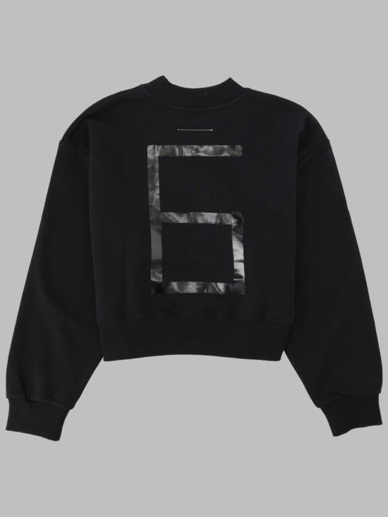 26FW MM6 메종마르지엘라 긴팔 티셔츠 M61133K MM04HM6900 BLACK - MM6 MAISON MARGIELA