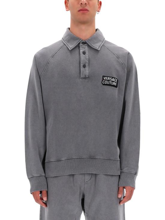25FW 베르사체 스웨터 79GAIE00 CF00E831 GREY - VERSACE