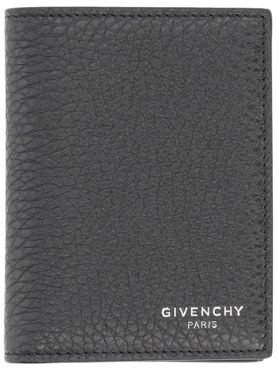 26SS 지방시 그레인 레더 카드 홀더 BK608MK213 001 BLACK - GIVENCHY