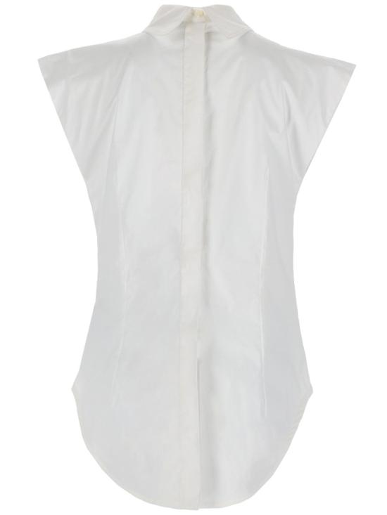 26SS 장 폴 고티에 민소매 티셔츠 ST047 C07101 WHITE - JEAN PAUL GAULTIER