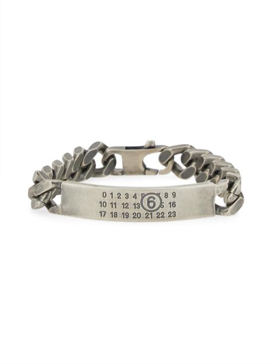 26FW MM6 메종마르지엘라 클래식 체인 브레이슬릿 SM6UY0049 SV0235954 SILVER