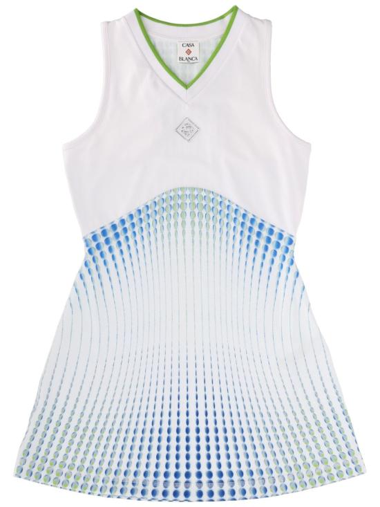 26SS 카사블랑카 원피스 W SP26 JDR 020 02DOTS MULTICOLOR