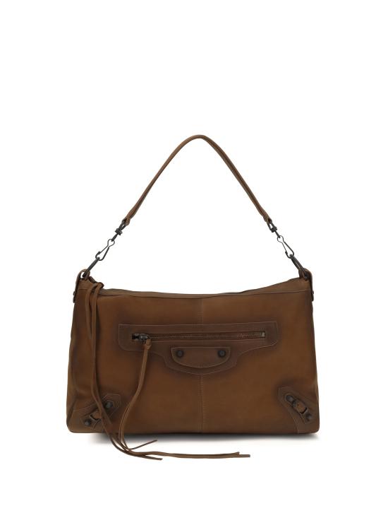 26FW 발렌시아가 숄더백 8661052ACRP BROWN