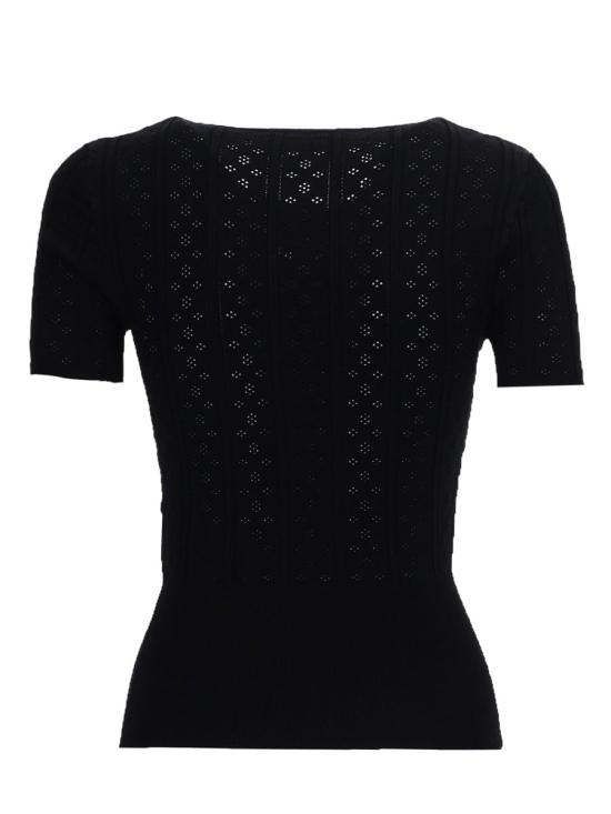 26SS JW앤더슨 폴로 티셔츠 KW1477 YN0309999 BLACK