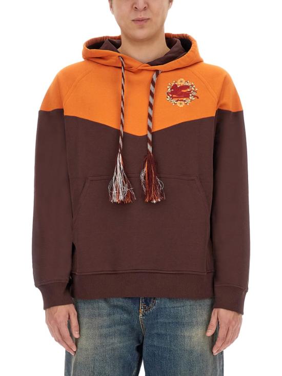  에트로 긴팔 티셔츠 MRMB0001 AR201M5039 ORANGE - ETRO