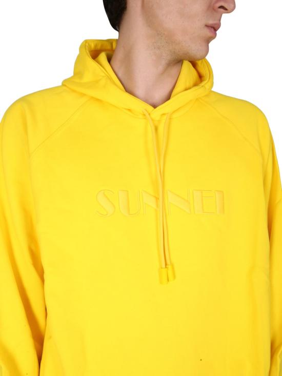  써네이 긴팔 티셔츠 CRTWXJER009 COT007T024 YELLOW - SUNNEI