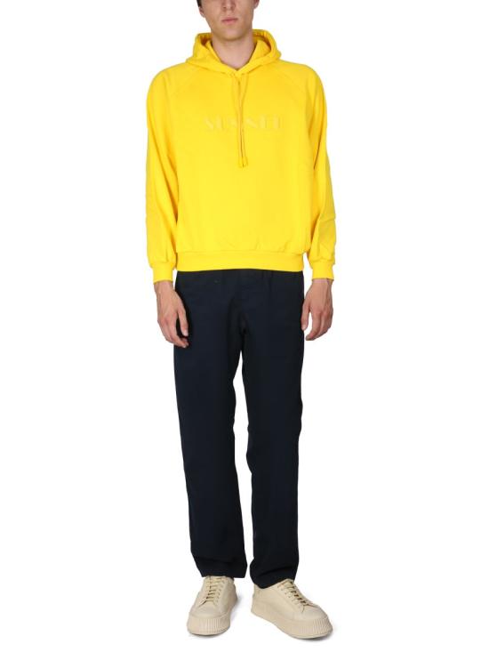  써네이 긴팔 티셔츠 CRTWXJER009 COT007T024 YELLOW - SUNNEI