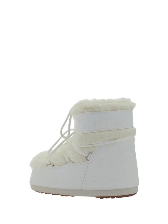 26FW 문부츠 아이콘 나일론 로우 부츠 80D1409390 WHITE - MOON BOOT
