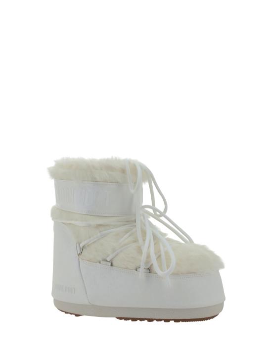 26FW 문부츠 아이콘 나일론 로우 부츠 80D1409390 WHITE