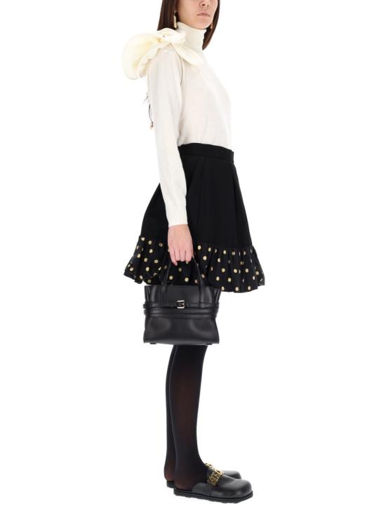 25FW 모스키노 스커트 01115437 1555 BLACK - MOSCHINO