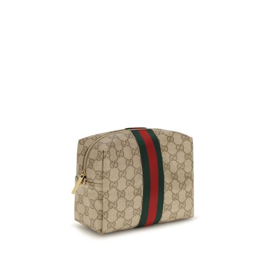 26FW 구찌 GG 캔버스 스몰 파우치 GUA006XFFAF8R8547BB BEIGE - GUCCI