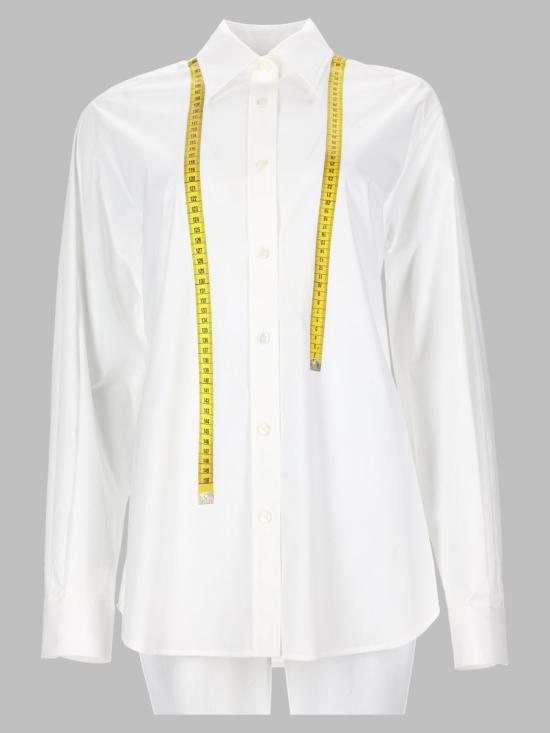 26FW 모스키노 셔츠 02105531 1001 WHITE