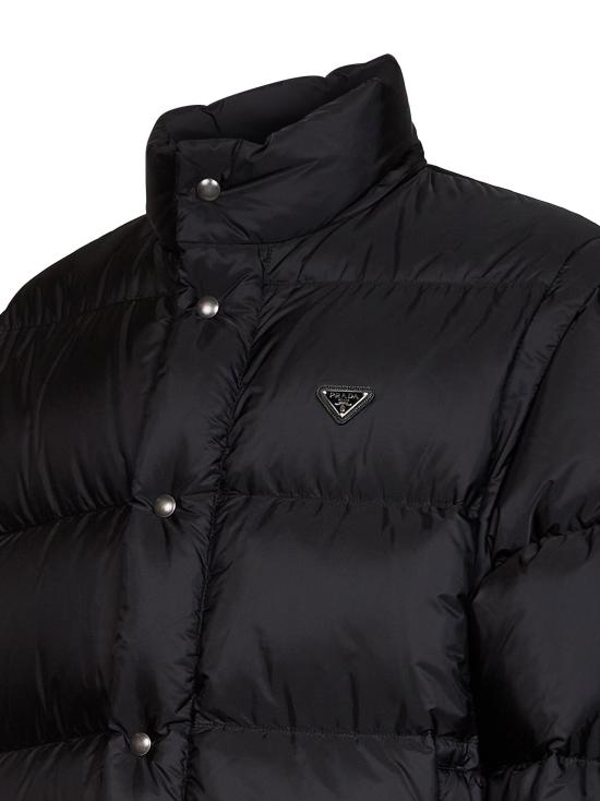26FW 프라다 리나일론 다운 자켓 SGC863OOO1WQ9F0002 BLACK - PRADA